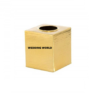 Vaisselle de table Boîte à mouchoirs de qualité supérieure Porte-mouchoirs faits à la main Vente à chaud d'ustensiles de mariage Boîte à mouchoirs en gros - Product Image 2