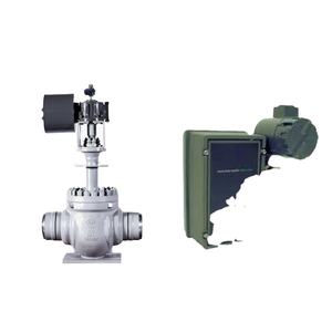 <b>Chinese</b> DN25 Pneumatic Control <b>Ball</b> Valve with Fisher 3620J 3620JP Valve Positioner and 1052 Actuator - Product Image 2