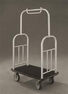 Suministro de fábrica Hotel Trolley equipaje Carros de servicio Logística de acero inoxidable Carrito de servicio para hoteles estrella - Product Image 2