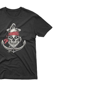 Camiseta de Manga Corta con Cuello Alto de Algodón Premium, Costuras Duraderas, Sensación Suave, Colores Vibrantes, Ajuste Vintage, Tela de Algodón - Product Image 2