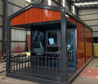 Casa Contenedor Prefabricada Pequeña con Techo Triangular 2026