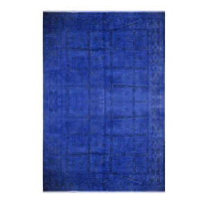 Tapis persan moderne unique en son genre, 9'10 x 4'10 - Product Image 1