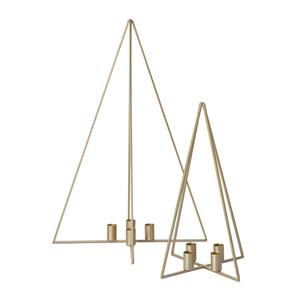 Modern Geometric Metal Pyramid Candle Holder Decorative <b>Black</b> Iron Votive Stand Luxury Nordic T-Light Hurricane For Centerpiece - Product Image 4