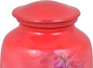 Gorrión con flor mascota antigua cremación caja decorativa cenizas recuerdo mascota urna gato entierro conmemorativo para cenizas humanas - Product Image 3