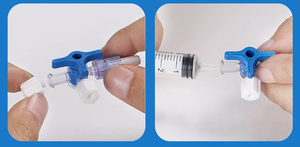 PETTIC 10 SETS Disposable EO Sterile Package Medical <strong>Three</strong> Extension Set Stop Cock 3 <strong>Way</strong> <strong>Stopcock</strong>