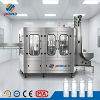 Máquina Automática Industrial para Llenado de Agua Mineral en Botellas de Plástico, Planta Embotelladora Completa, Directo de Fábrica