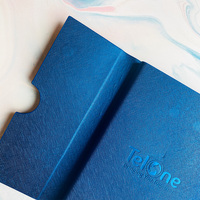 Carnet de notes à couverture rigide avec logo personnalisé et carnet de notes à couverture unique