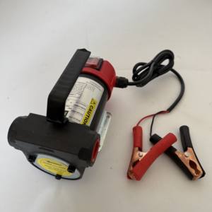 新型 小型 ポータブル 軽油 燃料 移送 ポンプ DC12v/24v ステンレス製 オイルポンプ 高効率 - Product Image 2