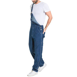 Pantalon à bavette ignifuge vêtements de travail nouvellement personnalisés 100% coton bavoir ignifuge pantalon à bavette de haute qualité vêtements de travail 2023 CE unisexe - Product Image 2