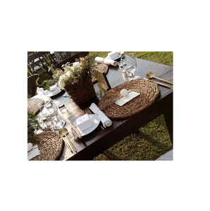 Manteles individuales de macramé de alta calidad, diseño elegante, acabado Natural de primera clase, Color atractivo, uso doméstico, decoración de mesa de Hotel, decoración única - Product Image 4