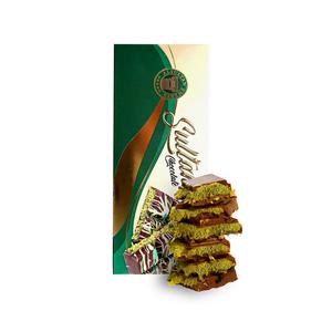 Chocolate con Pistachos Kunafa de Dubái, 180 g, el Dulce Más Delicioso y Sabroso, Ingredientes Naturales, Chocolate Dulce para Exportación - Product Image 3