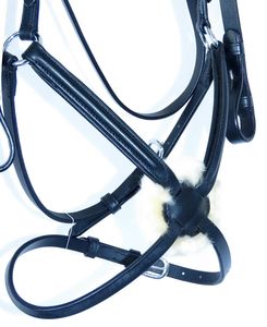 กายวิภาค Grackle Bridle FSS เม็กซิกันรูป 8 ฟรีเวย์ MonoCrown รูปเบาะขายส่งคุณภาพสูงหนังม้า Bridle ม้า - Product Image 2