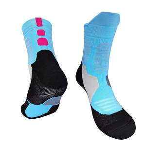 Anti-Slip Gym Running Sports Mesh Breathable Athletic <b>Socks</b> Soft Stretch Moisture Control Cushioned <b>Heel</b> Toe Training for Sports - Product Image 5