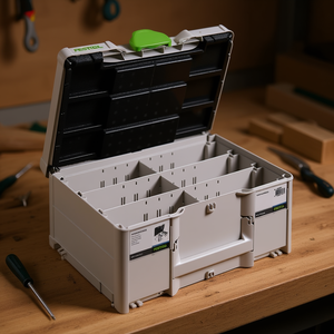 Festool 187 DOMINO SORT-SYS3 M Systainer Toolbox Durable <b>Tool</b> <b>Boxes</b> for Efficient Organization - Product Image 3