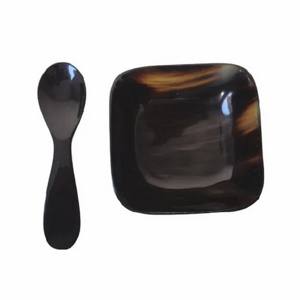 Buffalo Horn Blow Spoon Set Soporte de cocina de metal para espátulas Cucharas Pinzas Más - Product Image 1