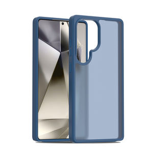 Nuevo precio de fábrica al por mayor piel-sensación colorido translúcido mate a prueba de golpes funda para teléfono móvil para Samsung S24 S25 ultra - Product Image 1