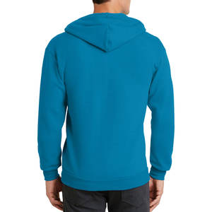 Transpirable Mens Fleece Full Zip Sudadera con capucha - Product Image 2