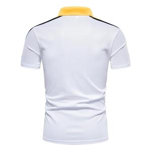 OEM Unisex Deporte en blanco Ajuste Logotipo de impresión personalizada Diseño 220 gramos 100% Poliéster Liso Hombres Polo camisetas - Product Image 3