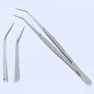 Pinzas Dentales Manuales de Alta Calidad, Pinzas de Acero Inoxidable Reutilizables para Apósitos de Algodón, Juego de Instrumentos Médicos - Product Image 5