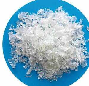 Flocons de bouteilles PET transparents/verts recyclés de première qualité - Product Image 6