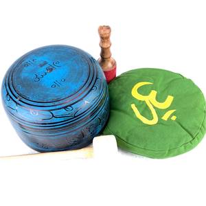 Cuenco de aluminio para cantar, forma redonda, oración religiosa, Yoga, meditación, cuenco tibetano para cantar, cuencos de Buda de calidad de exportación - Product Image 3