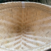 Panier vapeur traditionnel en bambou tissé à la main / Pot à vapeur naturel pour riz gluant, dim sum et légumes