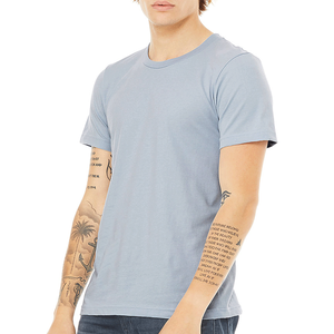 Camiseta Lisa Suave para Hombre, Oferta de Verano, Camisetas Lisas de Alta Calidad, Azul Cielo - Product Image 5