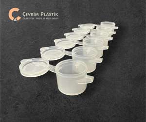 Conteneur de stockage de peinture miniature transparent en plastique PP à 6 compartiments de 7 ml, outil d'artiste pour l'art, l'artisanat, le bricolage, la peinture sur modèle, fournitures de peinture - Product Image 5