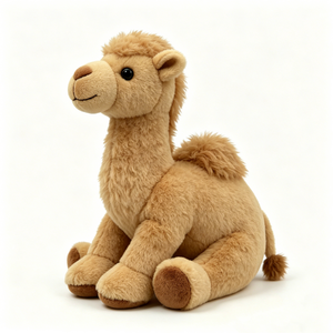 Juguete de camello de peluche, camello de peluche con una sola humba, animal de peluche de camello del desierto - Product Image 3