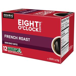 Café Eight O'Clock French Roast, Cápsulas de Café Individuales K-Cup, Tueste Oscuro, 72 Unidades - Product Image 4