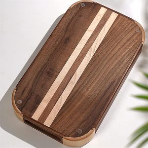 Wholesale Handmade <b>Wooden</b> Serving Tray Rustic Decorative Food Tray with Custom Engraved Logo for Breakfast Kitchen & Home Decor - Product Image 2