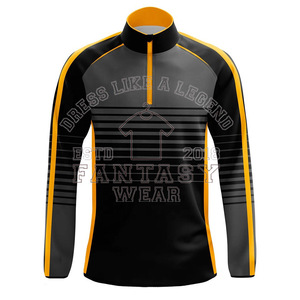 เสื้อแจ็คเก็ตสำหรับเล่นเบสบอลแบบมีแผ่นปะติดสองสี คุณภาพสูง ผลิตตามสั่ง (OEM) จาก FANTASY WEAR พร้อมดีไซน์เฉพาะตัว - Product Image 1