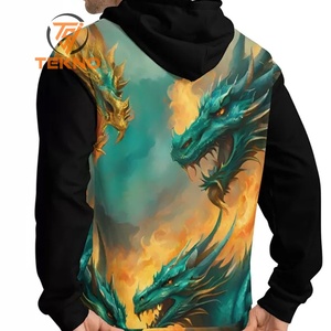 All Over Printing Pullover Full Digital Print Sublimated Hoodies Hombres Custom Sublimation Printing Winter Wear Warm Hoodie - Product Image 6