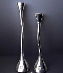 Candelabros de Metal plateado, candelabros decorativos elegantes para el hogar, Hotel, boda y centro de mesa, exhibición y decoración - Product Image 4