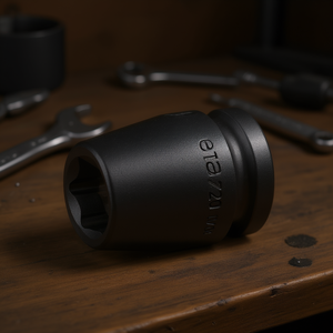 1/2\" Female Square Drive <b>Socket</b> Wrenches with Hexagonal Mouth Normal Series Phosphated Product - Product Image 3