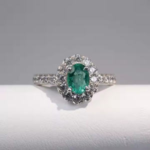 Anillo de diamantes personalizado, totalmente Chapado en plata 925, anillo de diamantes, regalo para ella - Product Image 2