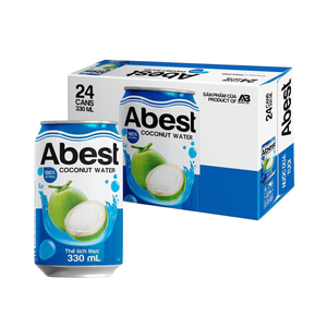 Abest Pur Jus De Fruit Noix De Coco Aromatisé En Boîte Jus Tropical Glucose Eau Sucre Poire Bon Prix Du Vietnam Fabricant. - Product Image 1