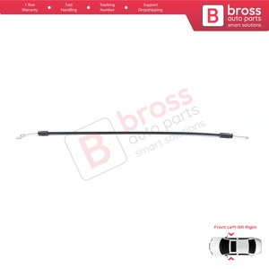 Cable de liberación de la cerradura de la manija exterior de la puerta delantera BDP1616 para Master MK3 NV400 X62 Vauxhall Movano B 805030009R 805020009R - Product Image 2