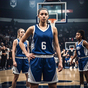 Ensembles de shorts d'uniforme de basket-ball à col en V personnalisés pour dames vêtements de sport maillot de basket-ball ensembles de shorts de football pour femmes chemise à manches courtes - Product Image 4