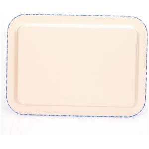 Bandeja de madera para servir de 310x430mm Bandeja rectangular antideslizante de MDF con luz azul para servir comida en el hogar - Product Image 2