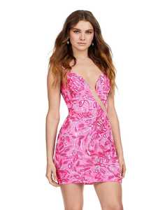 Adorno de cuello de corazón bellamente diseñado personalizado sin mangas cuello de corazón Sexy Vestido corto Mini vestido para mujer - Product Image 3