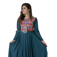 Robes de soirée et de mariage pour femmes, style tribal Kuchi afghan, vintage, en dentelle moderne, longueur genou, personnalisables, faible MOQ