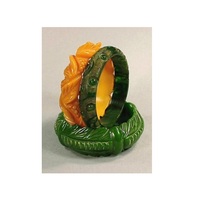 Bracelets en résine faits à la main pour femmes, bijoux élégants et tendance, bracelet rond brillant, vente en gros, meilleure qualité, cadeau, design personnalisé