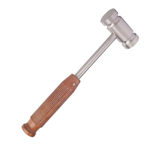 HEATH Mazo de 240 mm con cabeza de acero de 40 mm 850 g 500 g Fuente de alimentación manual de acero inoxidable Martillo de elevación de hueso duro de 9,12 "Diam - Product Image 2