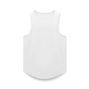 Camiseta sin mangas transpirable de secado rápido con logotipo personalizado, camiseta sin mangas informal para gimnasio de talla grande para hombre, Camiseta deportiva para Fitness - Product Image 3