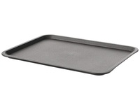Plateau de service rectangulaire en laiton de qualité supérieure avec poignées, durable, écologique, qualité commerciale, compatible micro-ondes et lave-vaisselle