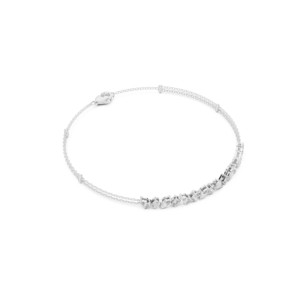 Bracelet de mariage en moissanite taille émeraude poire et marquise 1,5 carats en argent sterling 925, bijoux de luxe raffinés pour mariée, bracelet tennis - Product Image 4