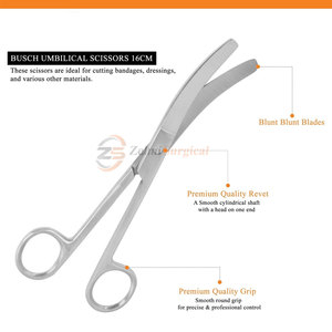 Bán chạy nhất chuyên nghiệp Busch rốn cong Scissor Chất lượng cao Busch kéo rốn - Product Image 5