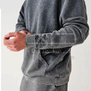 Meilleure vente de streetwear survêtements lavés à l'acide qualité supérieure, concevez vos propres survêtements lavés à l'acide en stock - Product Image 4