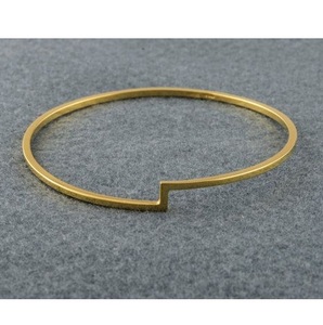 Único tallado China Escultura Moderna brazaletes de metal joyería de moda - Product Image 2